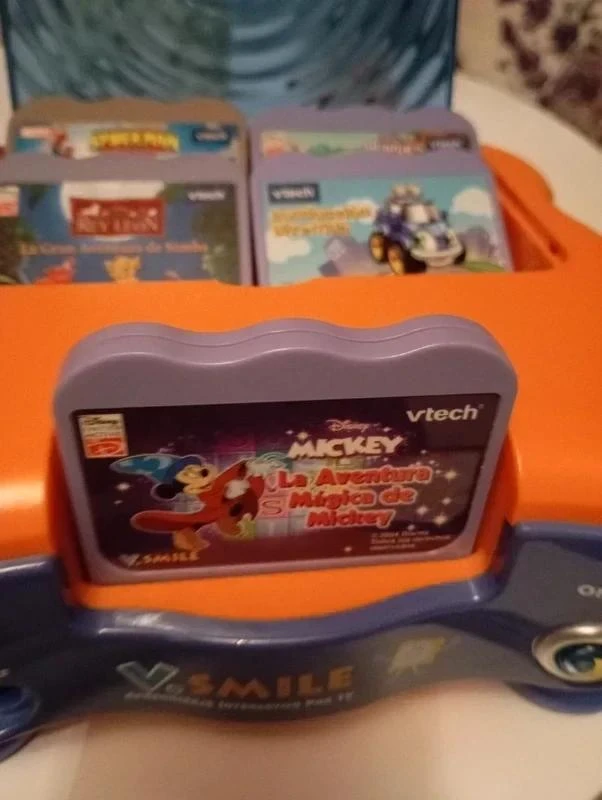 VSmile de Vtech con 5 cartuchos de juego – photo 3
